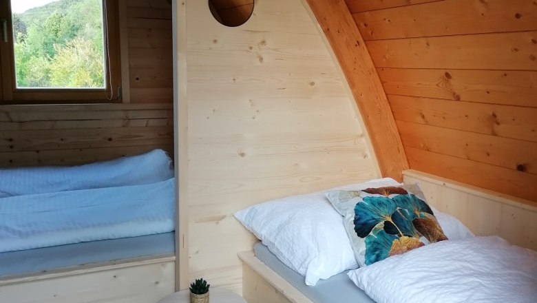 Schlafhütte "Zur Birke", © Pielachtal Camping Schlafhütte "Zur Birke", © Pielachtal Camping