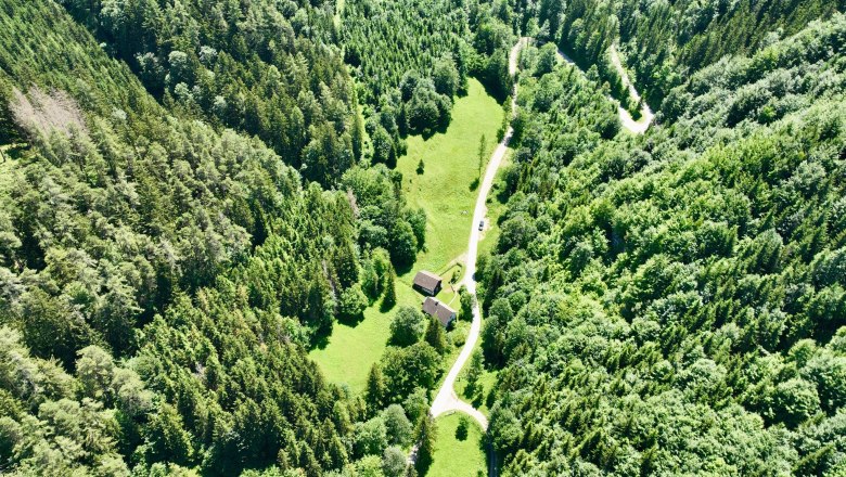 Selbstversorgerhütte Haslaurotte, © Hardegg Selbstversorgerhütte Haslaurotte, © Hardegg