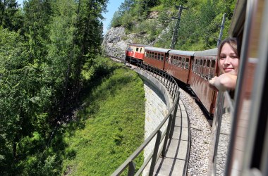 Schöne Aussichten aus der Mariazellerbahn