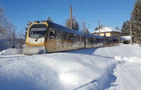 Mariazellerbahn im Winter, © Anton Hackner